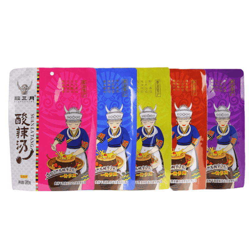 釀三月貴州紅酸湯魚調(diào)料系列